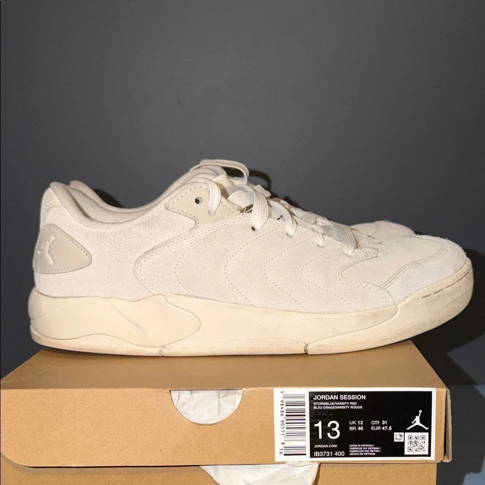 Jordan Session Cream Sneakers Size 13 - Picture 5 of 9